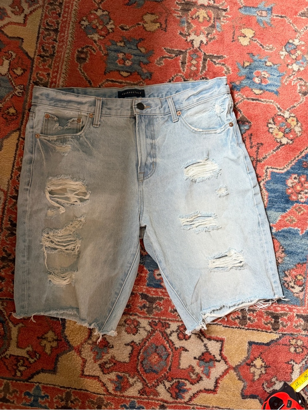 Aeropostale loose cut off jeans